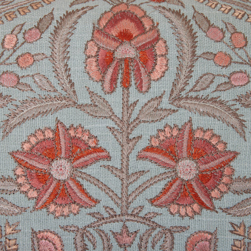 Madura Kussenovertrek Mircea celadon en rosé 28x47 cm