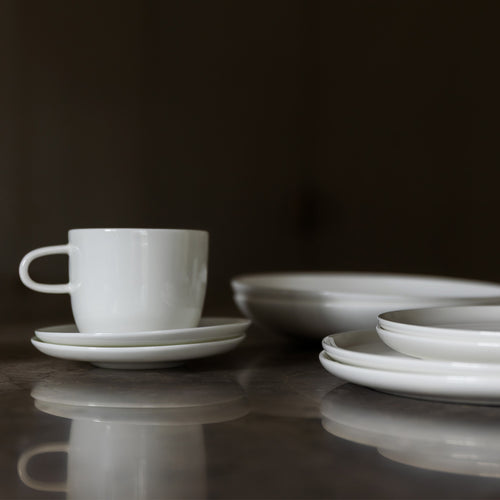 S|P Collection - Schotel 12cm white Alura - Set van 4