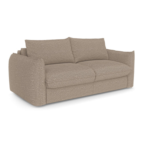 Premium Interiors - Snel uitklapbare slaapbank ICON - bouclette mol 208cm