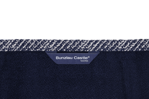 Luxe Keukendoek en Theedoek Kip Koningsblauw - Bunzlau Castle - 100% biologisch GOTS katoen - vtwonen shop