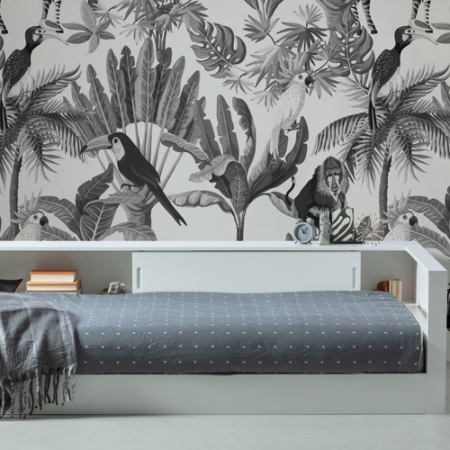 WOOOD hoekbed Connect - Grenen - Wit - 60x213x118 - vtwonen shop