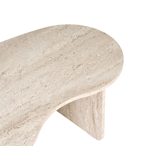 Calicosy - Salontafel MOSS - Donker hout 110x60x40 cm