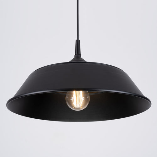 Sollux Lighting Hanglamp FRIKA zwart - 34x34x74cm