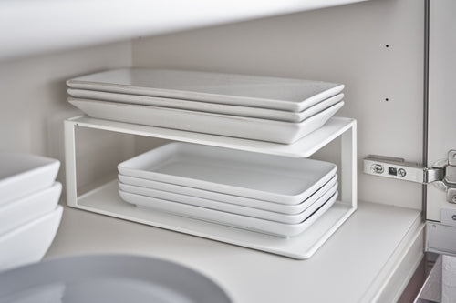 Yamazaki Bordenrek Rechthoekig - Tower - Wit - vtwonen shop