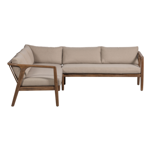 WOOOD loungeset Biam - Acacia Hout - Naturel - 67x227x227 - vtwonen shop