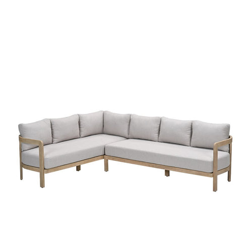 Garden Impressions Lounge dining set Sirocco 2-delig links - grey sand