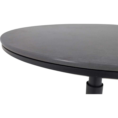 Lesli Living tuintafel Geneva - grijs - ø59cm