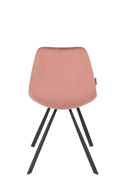 Dutchbone Franky Eetkamerstoelen Roze - Set van 2 - vtwonen shop