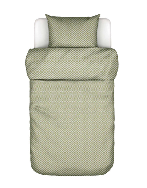 Marc O'Polo Svea dekbedovertrek - Eenpersoons – 140x200/220 cm - Silvery green