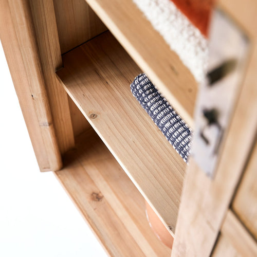 Tikamoon Kast van gerecycled massief grenenhout - Naturel - vtwonen shop