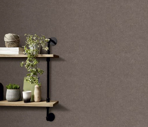 Erismann behang effen bruin - 53 cm x 10.05 m - 662430 - vtwonen shop