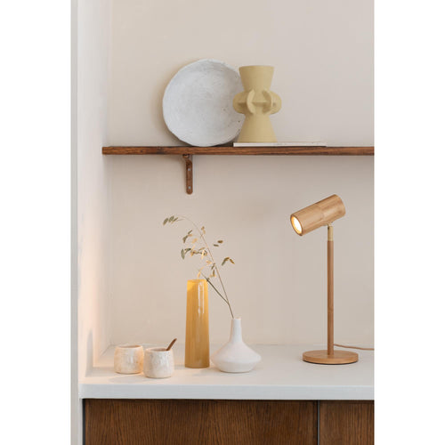 GOOD&MOJO tafellamp Java - bruin - Ø18cm - vtwonen shop