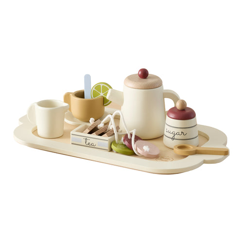 Petite Amélie Hölzernes Teeservice - 19 delig - Noisette - vtwonen shop