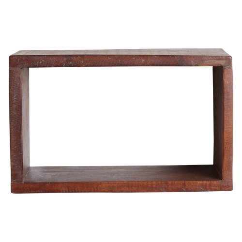 Raw Materials open wandplank - FSC-gerecycled hout - 12x15x22 cm - vtwonen shop