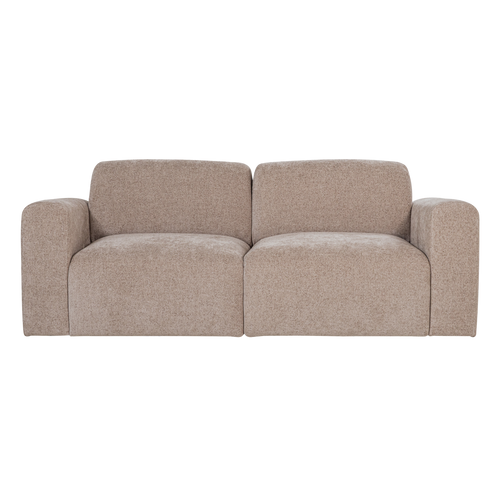 WOOOD 2-zits bank slub Umina - Chenille - Naturel