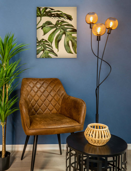 EGLO vloerlamp Wrington 1 - e14 - 149,5 cm - zwart - vtwonen shop