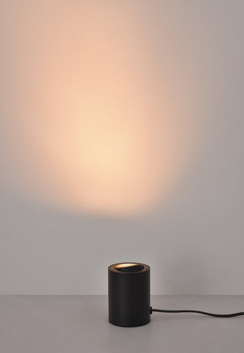 Ylumen tafellamp Fury - 1 lichts - 8  x 10   cm - zwart - vtwonen shop