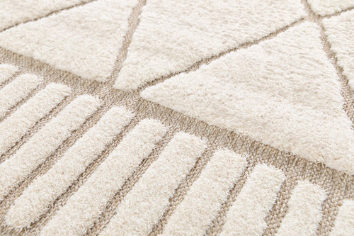 AFK Living vloerkleed  Alba - reliëfeffect - beige - 120 x 170 cm - vtwonen shop