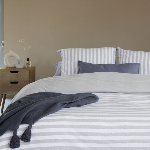 Walra - Dekbedovertrek Soft & Cozy - 200x220 cm - Grijs