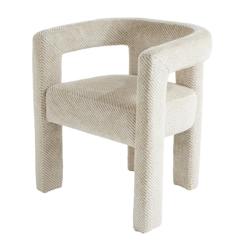 Signature - TAPISSIER Fauteuil - Ecru - 53x63x72 cm