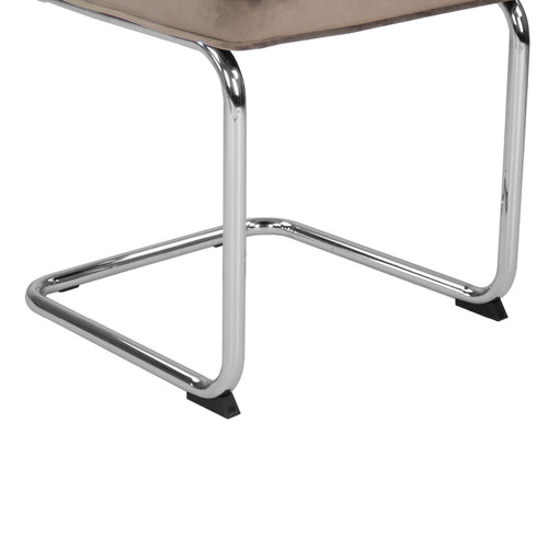 Kick buisframe stoel Kai - Taupe - vtwonen shop