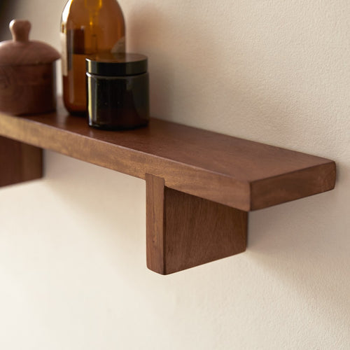 Tikamoon Horizontaal badkamerrek van massief palissanderhout - Bruin - vtwonen shop