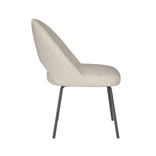 Housecraft Living Mick Eetkamerstoel Metaal Off-White - Beige