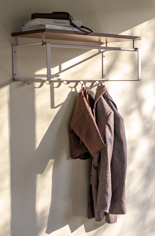 Spinder Design kapstok Rex 3 - Silky Taupe - 5 haken