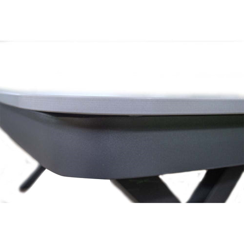 Lesli Living tuintafel Davos - grijs - 200x100cm