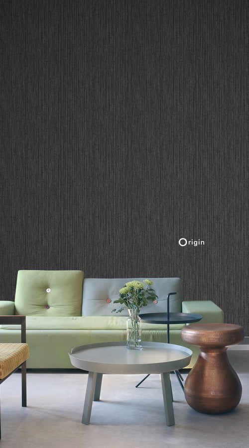 Origin Wallcoverings behang bamboe bruin zwart - 53 cm x 10,05 m - 347406 - vtwonen shop