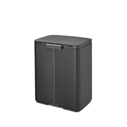 Brabantia Prullenbak Bo - 12 L - mineral infinite grey - vtwonen shop