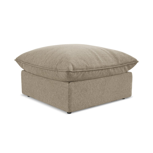 LaMiaSofa Poef Ravenna - velours - beige - 75x75x45