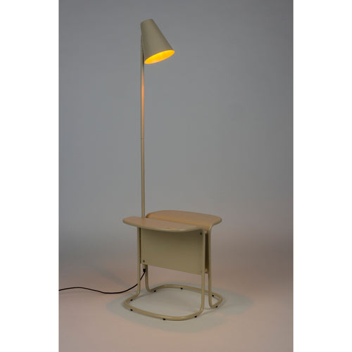 Zuiver Lustor Vloerlamp + Bijzettafel Beige - vtwonen shop