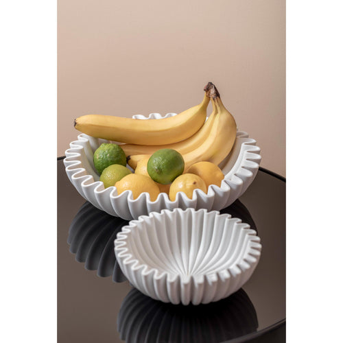 Present Time schaal Wave - wit - Ø20cm - vtwonen shop