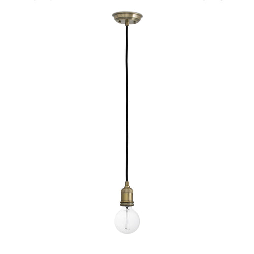 Faro Art - 1-lichts hanglamp antiek messing, E27