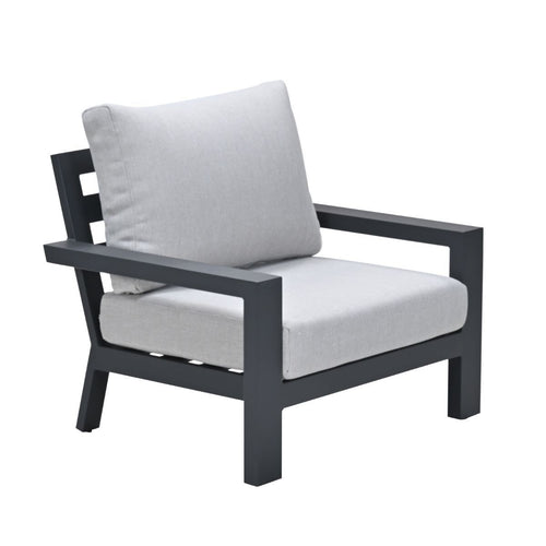 Garden Impressions Loungestoel Sorelli - donker grijs