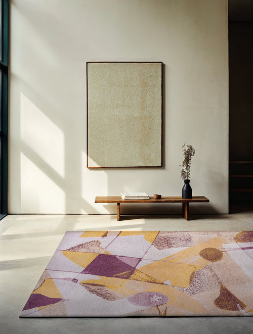 Remix vloerkleed 9536 Eggplant - Multicolor - 140 x 200 cm