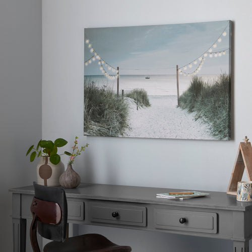 Art for the Home Strandwandeling LED Canvas 60x90 cm - vtwonen shop