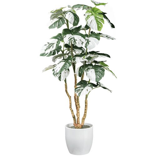 Flourify kunstplant - Monstera Deliciosa Variegata - 110 cm