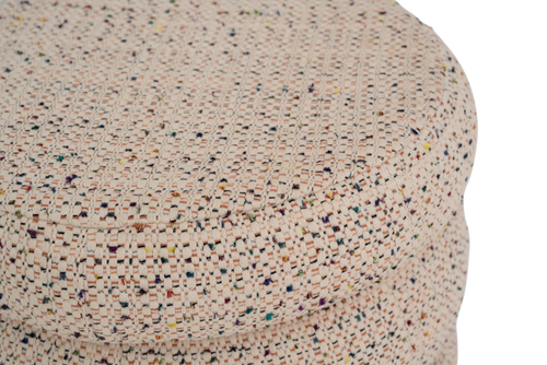 Urban Nature Culture poef Cinco, Multicolor - Ø 39 * 43 CM - vtwonen shop