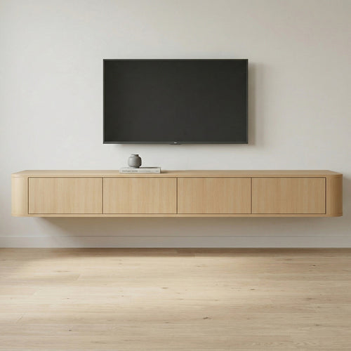 DÉJA Living Tv-meubel Lino - Naturel - 200x40x25cm