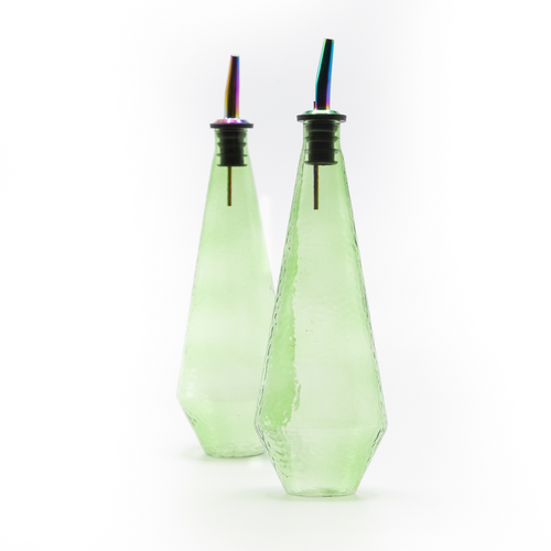 Brût Homeware, Olie / Azijn set Claude, groen