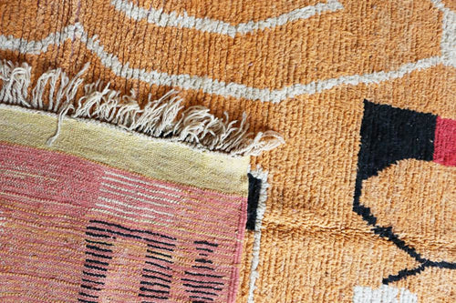AFK Living vloerkleed Berber - handgemaakt - Wol - 140 x 200 cm