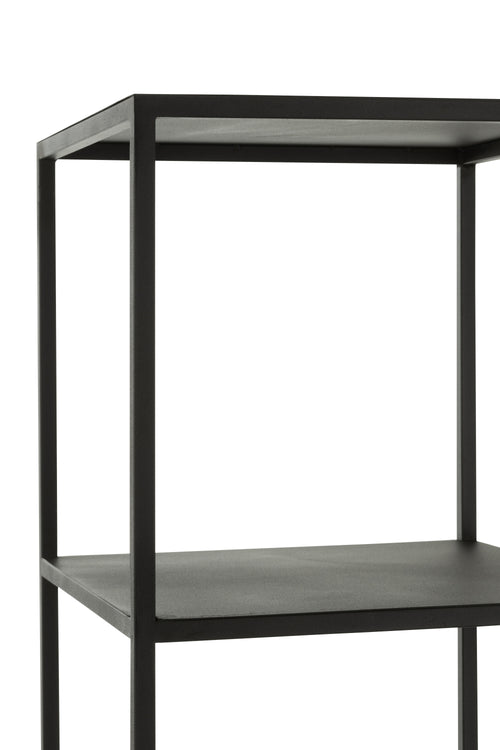 J-Line rek 6 Niveaus - metaal - zwart