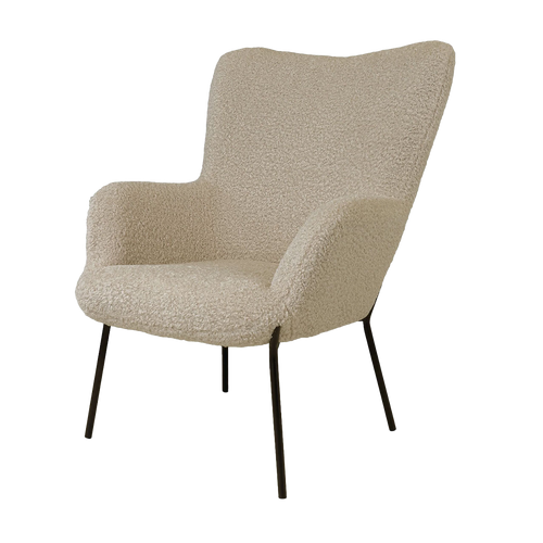 Artichok Rosemarie teddy fauteuil bruin - vtwonen shop