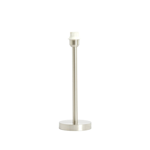 Light & Living lampvoet Washington - zilver - 14x14x39.5 cm