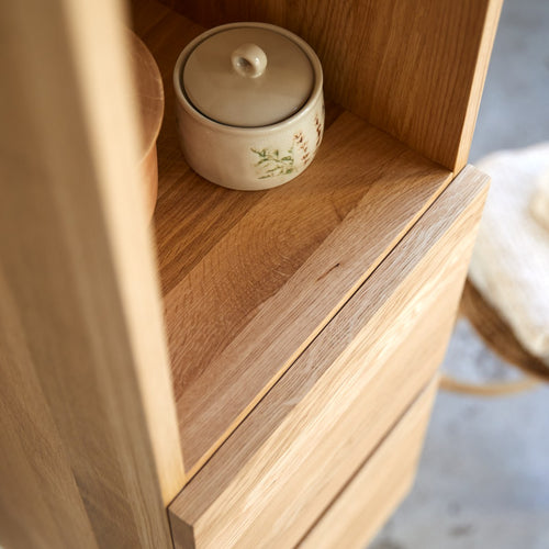 Tikamoon Kolomkast van massief eiken - Naturel - vtwonen shop