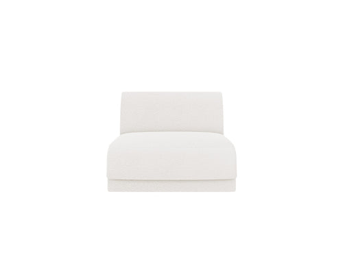 Micadoni Module Miley boucle wit - 90x75x70cm