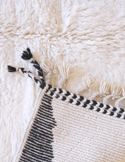 AFK Living vloerkleed Berber - handgemaakt - Wol - 184 x 234 cm