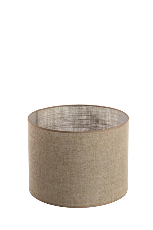 Light & Living lampenkap Caden - bruin - 40x40x30 cm